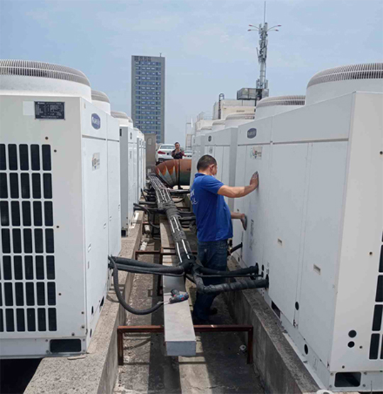 舒城中央空调制热和不制冷系统维修方法